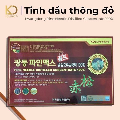 TINH DẦU THÔNG ĐỎ KWANGDONG