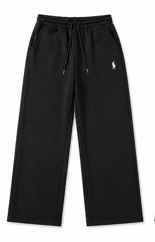 Quần suông da cá Polo Ralph Lauren đen - L