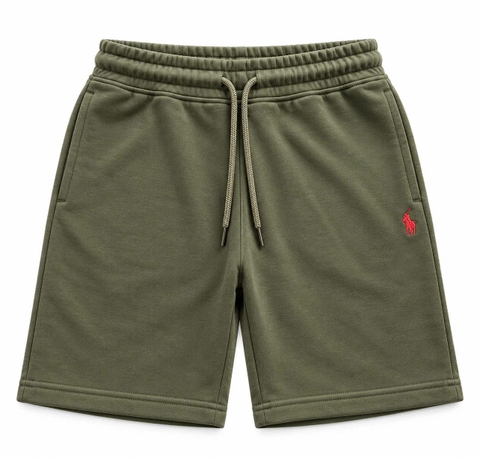 Quần short da cá Polo Ralph Lauren - Rêu / 18