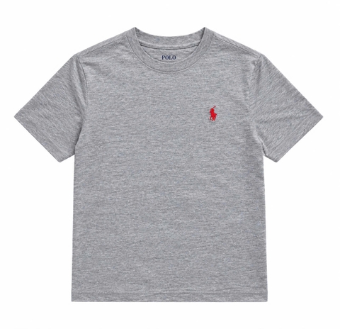 Áo TN cotton Polo Ralph Lauren - Xám đậm / 16
