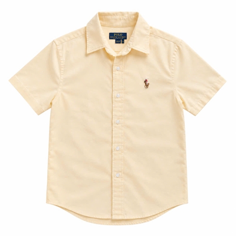 Áo TN sơ mi Polo Ralph Lauren - Vàng / XL(14/16)
