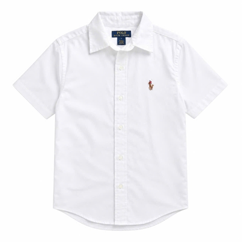 Áo TN sơ mi Polo Ralph Lauren - Trắng / XL(14/16)