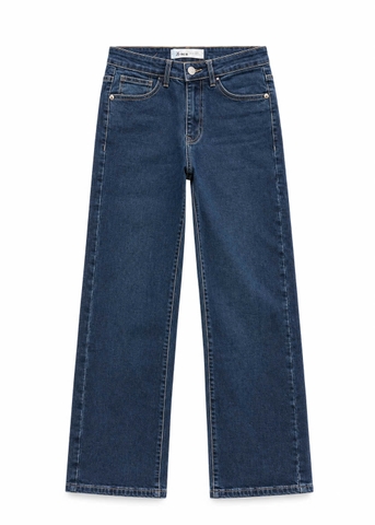 Quần jean ống đứng Z Denim - Xanh đậm / 29