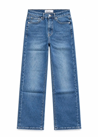 Quần jean ống đứng Z Denim - Xanh trung / 29