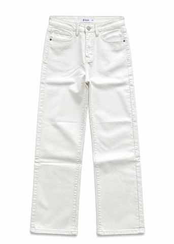 Quần jean ống đứng Z Denim - Trắng / 29