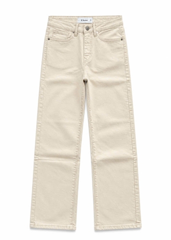 Quần jean ống đứng Z Denim - Kem / 29