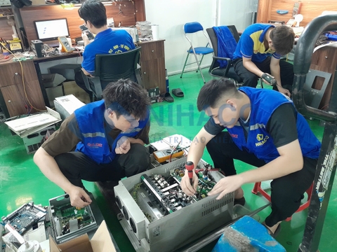 Kiểm tra ban đầu trong quá trình sửa biến tần Delta