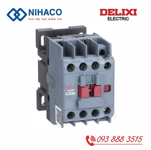 Contactor Delixi CJX2s-7511 - Khởi động từ Delixi 75A AC220V