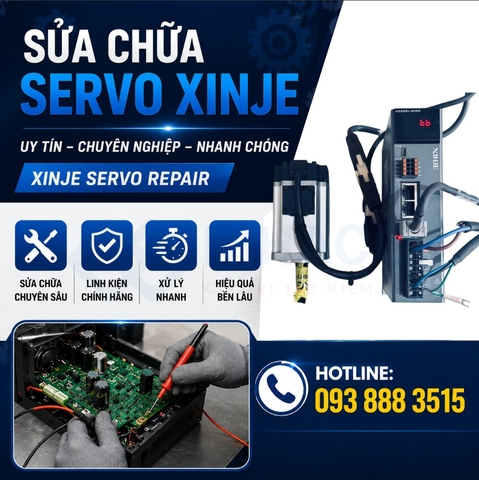 Sửa Chữa Servo Xinje Uy Tín - Xinje Servo Repair
