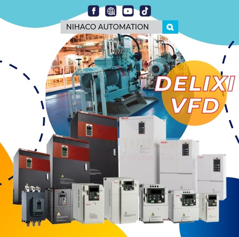 Biến tần Delixi, Tổng đại lý biến tần Delixi, Delixi vfd