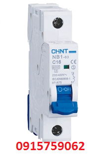 CẦU DAO TỰ ĐỘNG MCB CHINT NB 6KA 1P 6-10-16-20-25-32-40-50-63A