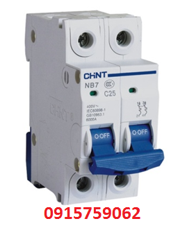 CẦU DAO TỰ ĐỘNG MCB CHINT NB 6KA 2P 6-10-16-20-25-32-40-50-63A
