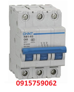 CẦU DAO TỰ ĐỘNG MCB CHINT NB 6KA 3P 6-10-16-20-25-32-40-50-63A