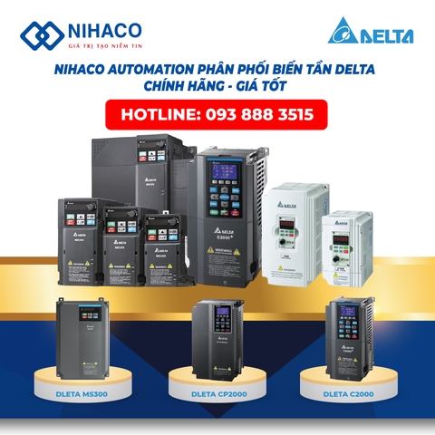 Biến Tần Delta chính hãng giá tốt 2026
