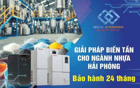 Biến tần cho ngành nhựa tại Hải Phòng