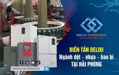 Biến tần cho máy cuộn, máy nhả, máy in bao bì, máy thổi màng, máy kéo sợi, máy ép nhựa
