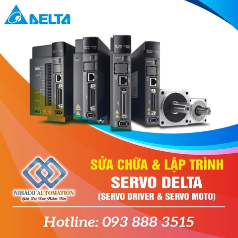 SỬA CHỮA SERVO DELTA (Servo Driver & Servo Motor)