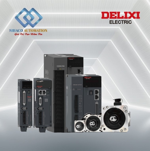 Servo Delixi Chính hãng, giá tốt - Servo Driver & Servo motor