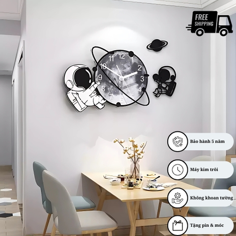 Đồng Hồ Treo Tường Phi Hành Gia P-HOME CL096
