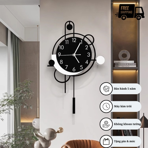 Đồng Hồ Quả Lắc P-HOME Phong Cách Tối Giản CL079
