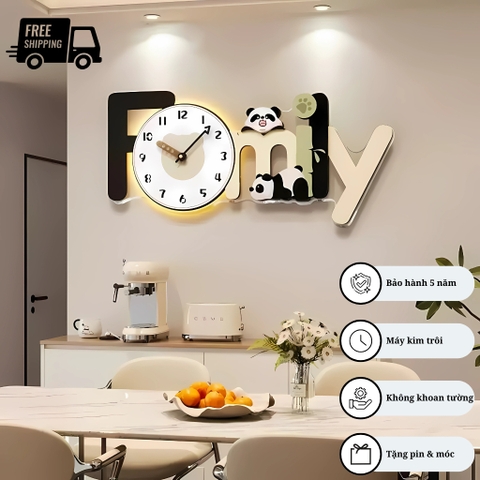 Đồng hồ treo tường Family CL085