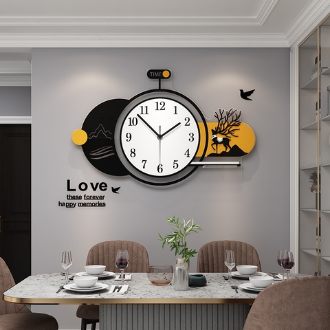 Đồng hồ treo tường CL053 quà tặng tân gia ý nghĩa