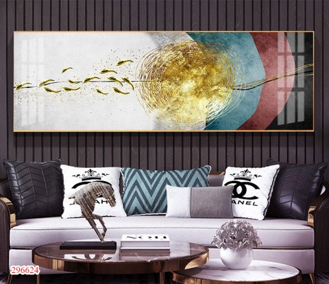 Tranh treo tường đàn cá - P296624