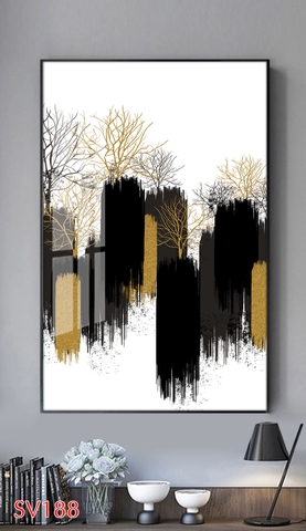 Tranh trừu tượng hiện đại - PSV188