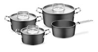 Bộ nồi 4 món Fissler Luno Black - Sản xuất nguyên chiếc tại Đức