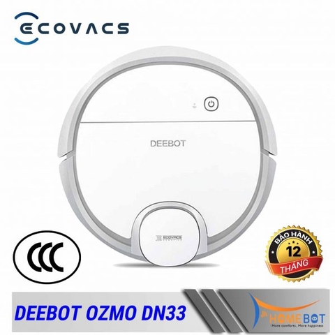 Robot hút bụi lau nhà Ecovacs Deebot DN33 (OZMO 900)