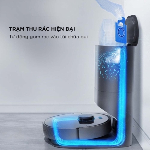 Robot hút bụi lau nhà tự hút rác Dreame Bot L10 Plus