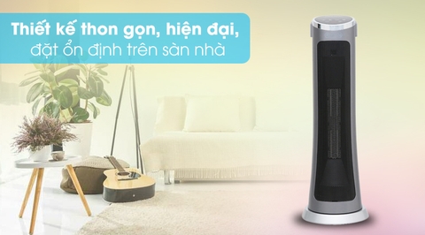 Quạt sưởi gốm Korihome EHK-102-S 2000 W