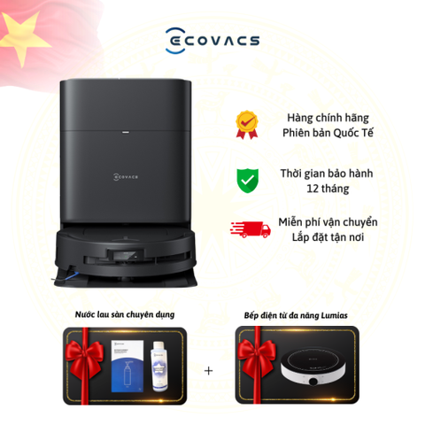 Robot hút bụi lau nhà Ecovacs T80 Omni – Bản Quốc Tế