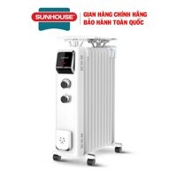 Máy sưởi dầu Sunhouse 13 lá SHD7084 đen (có giá phơi)