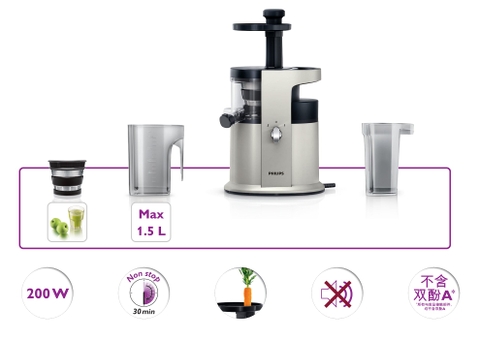 Máy ép trái cây Philips HR1882