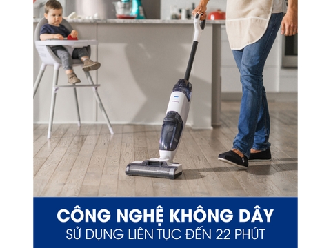 Máy lau sàn hút bụi không dây Tineco Ifloor 2 (Hàng chính hãng)