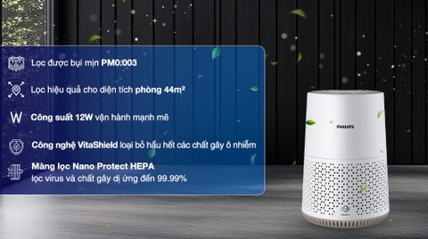 Máy lọc không khí Philips AC0650/10 12W