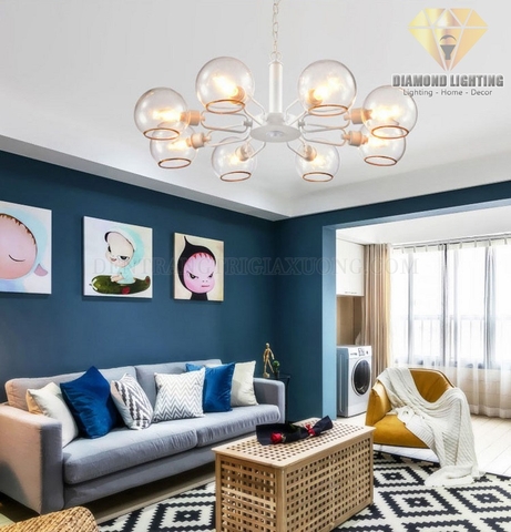 Diamond Lighting Đèn chùm hiện đại vàng - DCH550