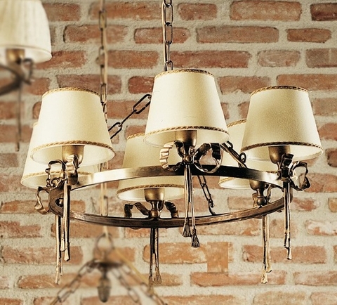 DIAMOND LIGHTING ĐÈN CHÙM HỢP KIM CỔ ĐIỂN VÀNG TRẮNG - DC 552
