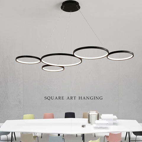 đèn thả vòng led hiện đại