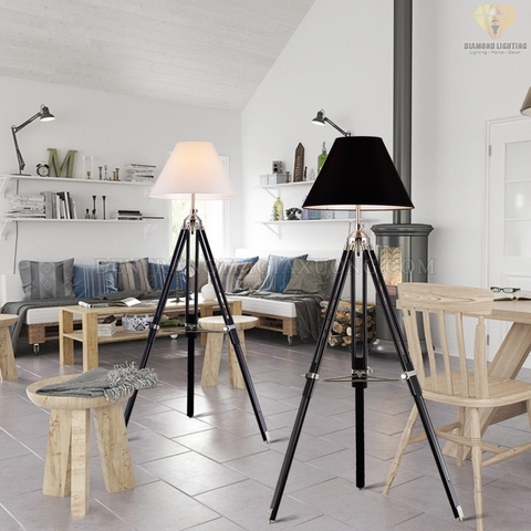 Đèn sàn 3 chân đầu đội nón vải DCS730 rất phù hợp để làm đèn đọc sách, đèn trang trí, trang trí phòng khách và trang trí phòng ngủ cho ngôi nhà của bạn !