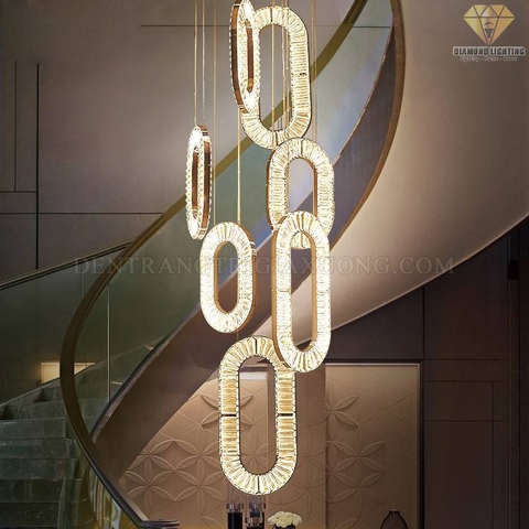 đèn thả led hiện đại