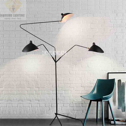 Đèn Cây Hợp Kim 3 Chao Đèn Hiện Đại DCHD069