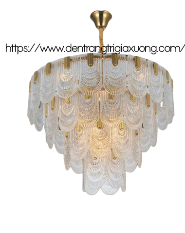 Diamond Lighting Đèn Chùm Pha Lê Hiện Đại Vàng Trắng - DCHD0023
