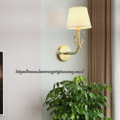 ĐÈN TƯỜNG CHAO VẢI HƯU HIỆN ĐẠI DTHD 883004