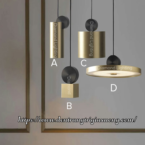 ĐÈN THẢ TRẦN LED HỢP KIM HIỆN ĐẠI - DTCF 8888