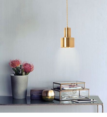 Đèn Thả  Hợp Kim Xi Vàng Đồng Hiện Đại DTHD039