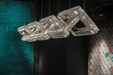 DIAMOND LIGHTING ĐÈN CHÙM PHA LÊ VUÔNG DECOR HIỆN ĐẠI BẠC VÀNG - DPL 4403