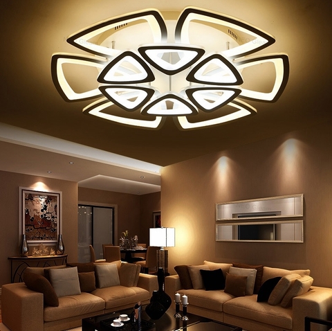 đèn trần led hiện đại 3 chế dộ
