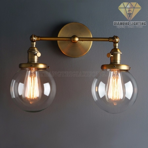 Đèn ốp tường thủy tinh DTG910